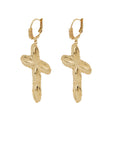 GAS BIJOUX - BOUCLES D'OREILLES TAO PAX dorées à l'or fin