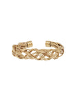 GAS BIJOUX - BRACELET FILEO JONC DORÉ à l'or fin