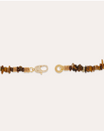 GAS BIJOUX - COLLIER ALOHA mini doré - OEIL DE TIGRE