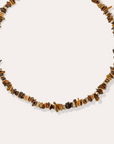 GAS BIJOUX - COLLIER ALOHA mini doré - OEIL DE TIGRE