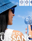 FISURA - VENTILATEUR DE POCHE - BLEU