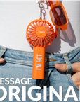 FISURA - VENTILATEUR DE POCHE - ORANGE