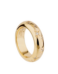 GAS BIJOUX - BAGUE ALLIANCE COMETE DORÉE - TAILLE L