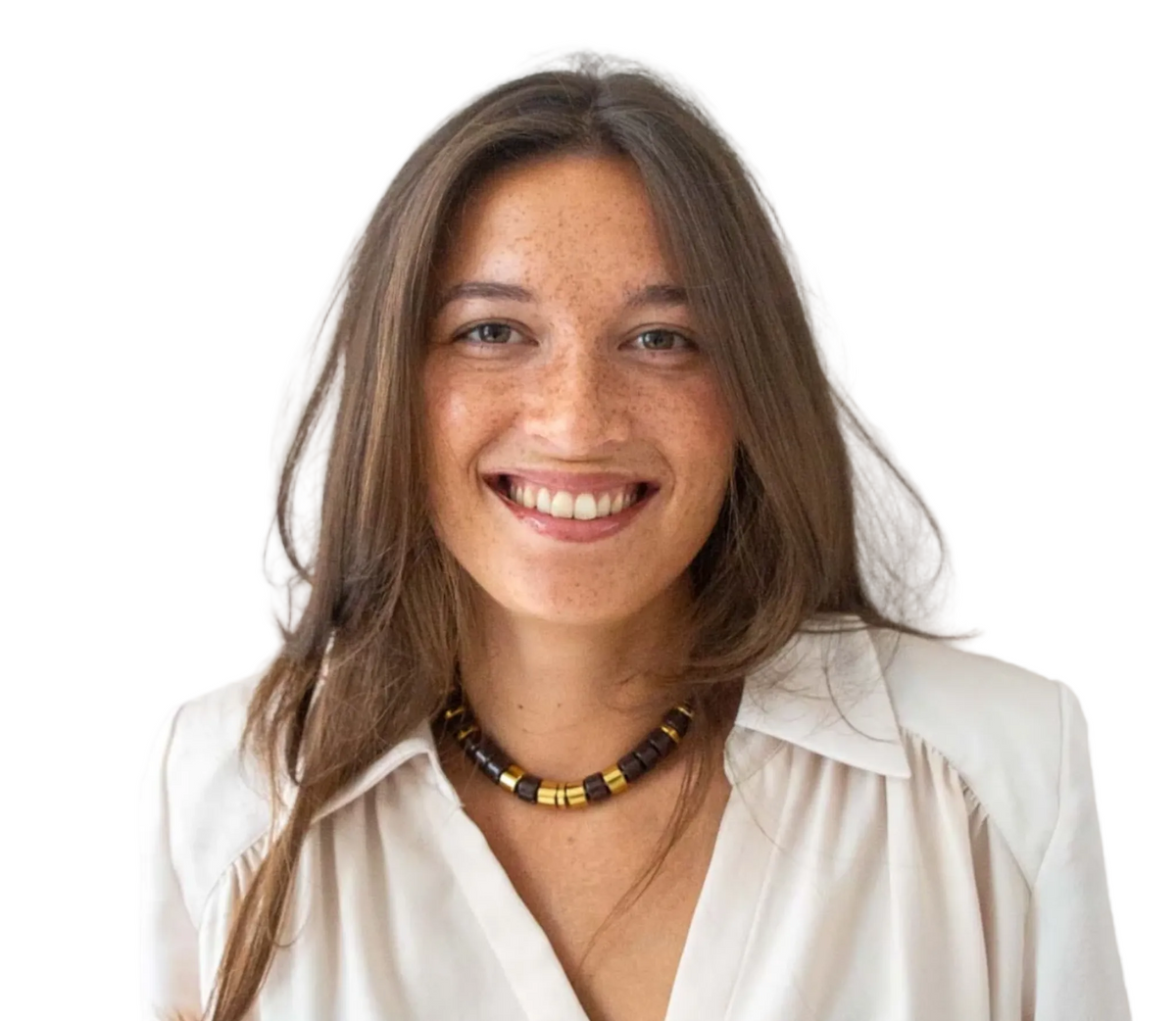 PARABAYA - COLLIER PRAIA LIGNE TERRA - CHOCOLAT