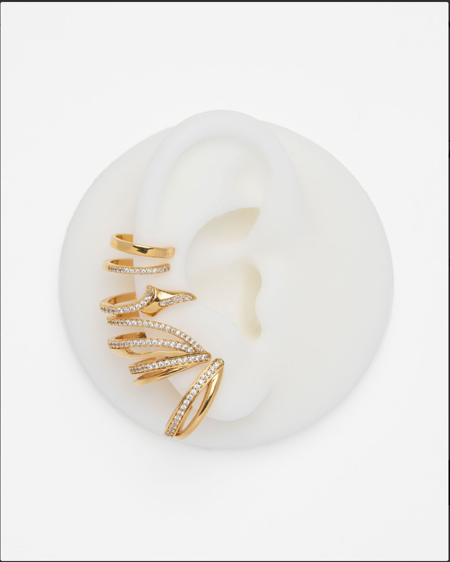 SIGAL - EARCUFF TRIUMPH DORÉ