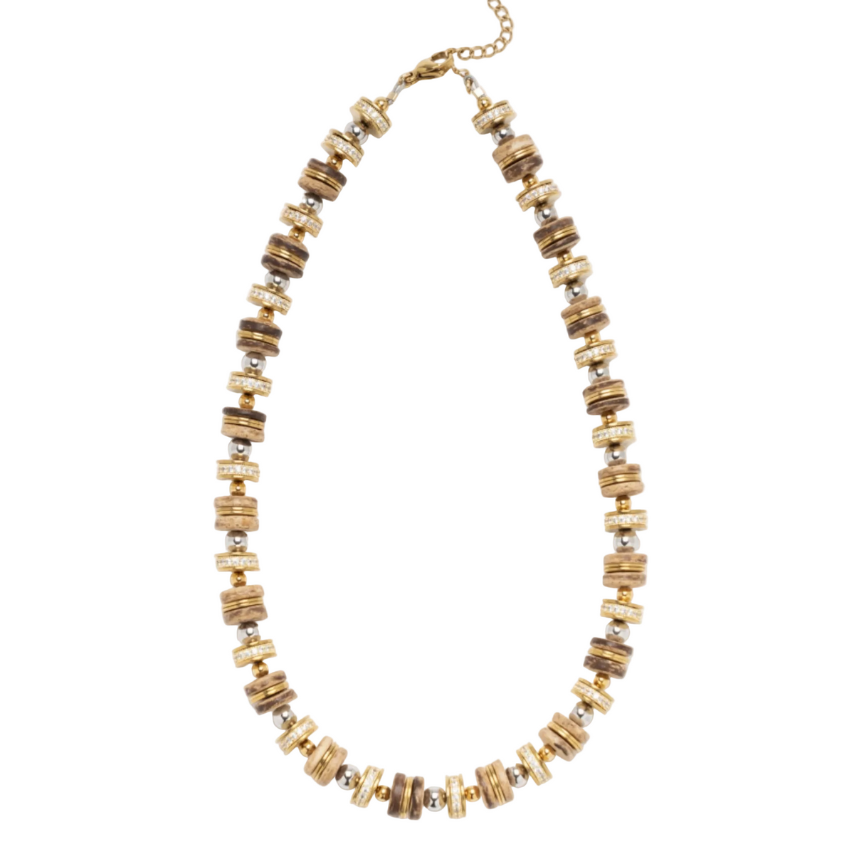 GAS BIJOUX - COLLIER HELIOS CAMEL