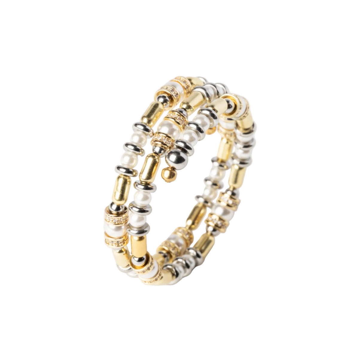 SIGAL - BRACELET DISC PEARL