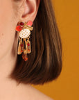 TARATATA - Boucles d’oreilles clips - thème Orient