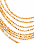 GAS BIJOUX - COLLIER ROMEO - MÉTAL DORÉ