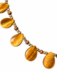 LE MONDE EST STONE - COLLIER AURA OEIL DE TIGRE