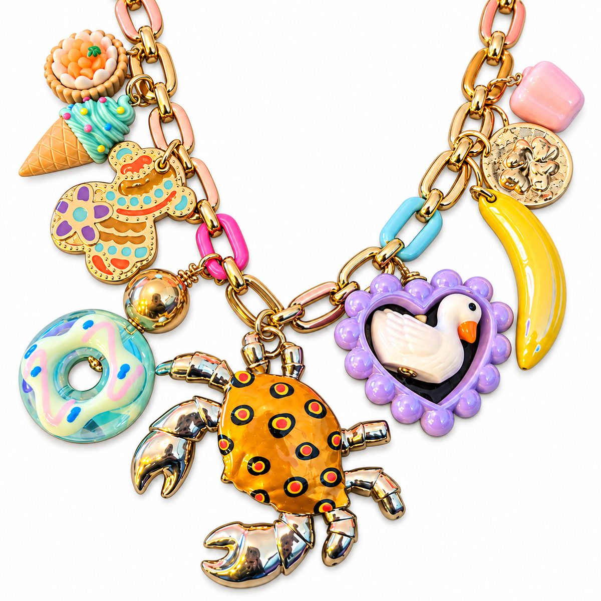 GAS BIJOUX - COLLIER GAGALAND - PIECE UNIQUE THEME KAWAI