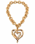 GAS BIJOUX - COLLIER MAILLE ARIANE CHARMS - MÉTAL DORÉ