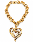 GAS BIJOUX - COLLIER MAILLE ARIANE CHARMS - MÉTAL DORÉ