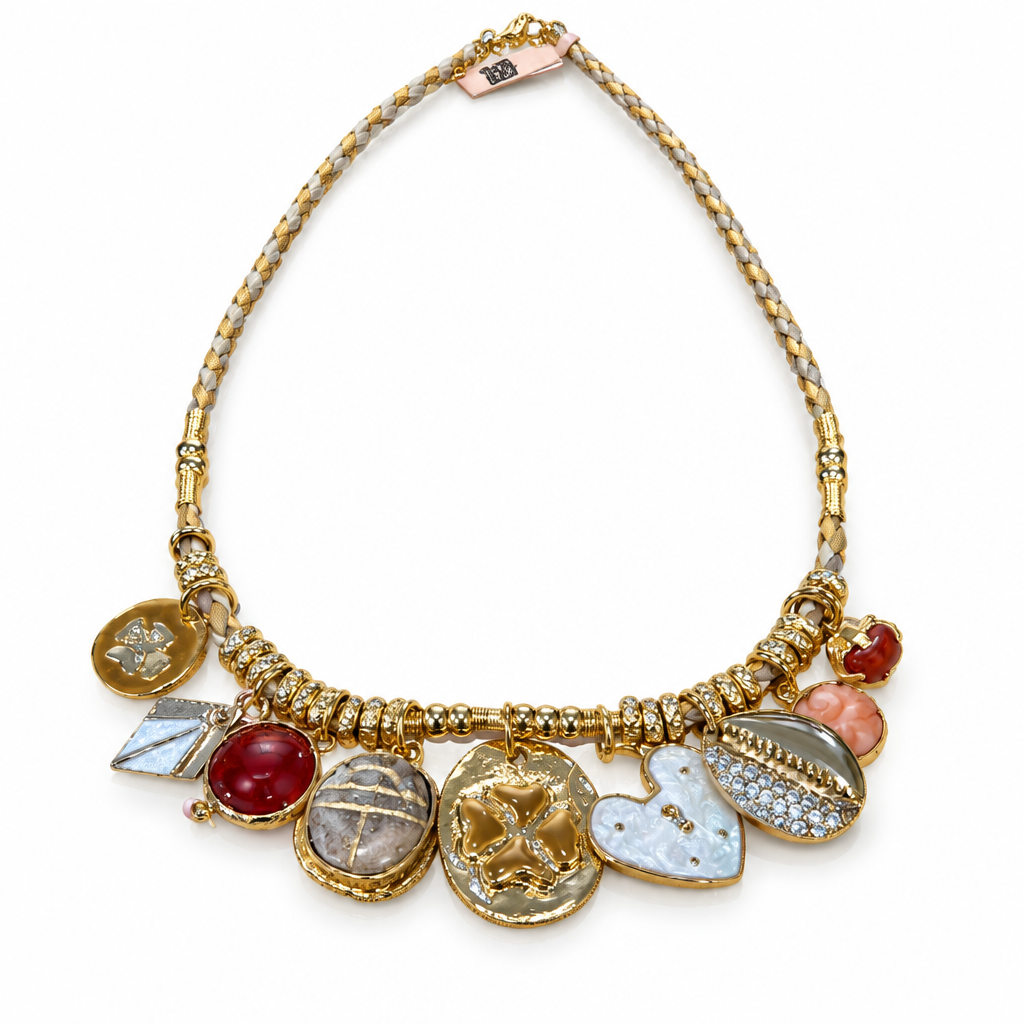 GAS BIJOUX - COLLIER BELLAGIO - MÉTAL DORÉ