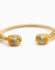 GAS BIJOUX - BRACELET DUALITY TORSADE EMAIL grand modele