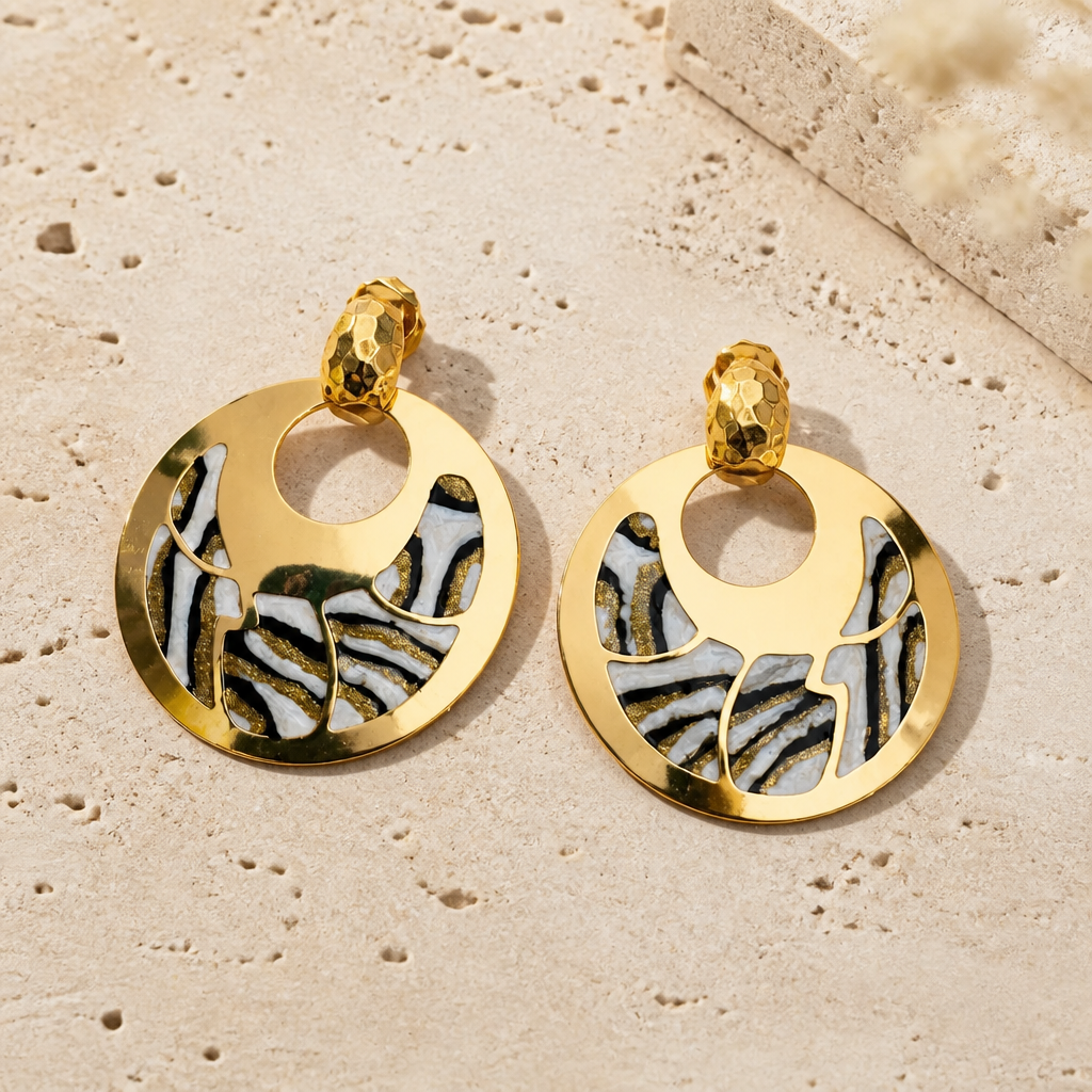 GAS BIJOUX - BOUCLES D’OREILLES SHAGREENA
