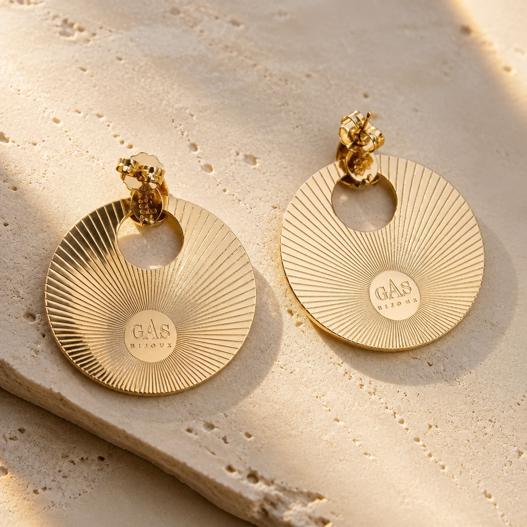 GAS BIJOUX - BOUCLES D’OREILLES SHAGREENA
