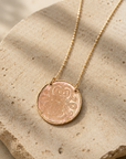 GAS BIJOUX - COLLIER SUN DIVA GRAND MODELE - NACRE GRISE