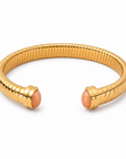 GAS BIJOUX - BRACELET JONC ANTIGONE DORÉ - JASPE