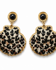 GAS BIJOUX - BOUCLES D'OREILLES SHELL WILD DORÉES - NEW COLOR