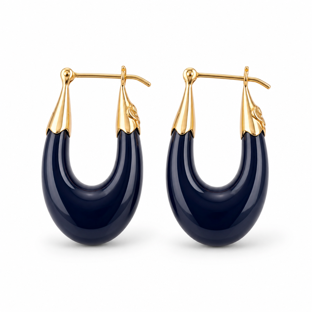 GAS BIJOUX - BOUCLES D'OREILLES ECUME PETITS MODELES - ACETATE - 7 COULEURS