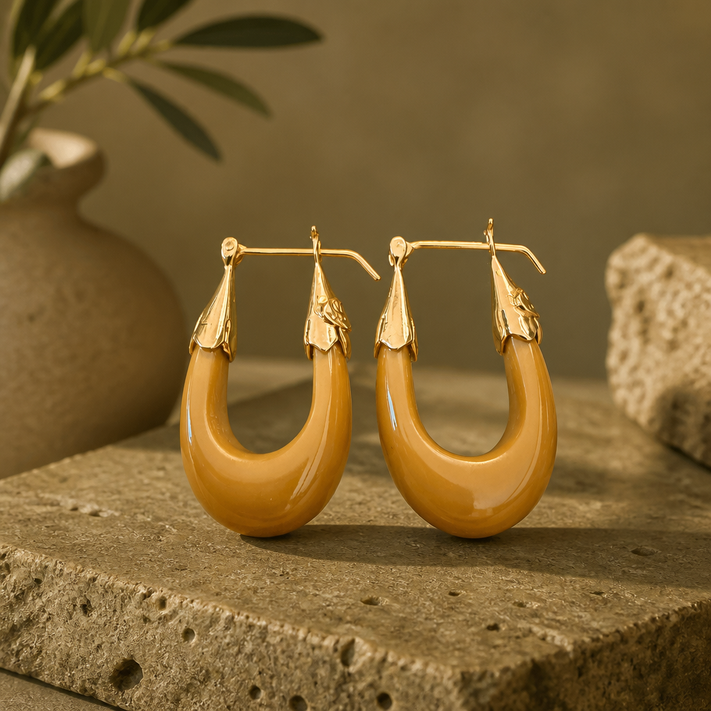 GAS BIJOUX - BOUCLES D'OREILLES ECUME PETITS MODELES - ACETATE - 7 COULEURS