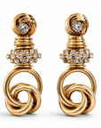 GAS BIJOUX - BOUCLES D'OREILLES LIKA GRAND MODELE DORÉES