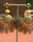 GAS BIJOUX - Boucles d'oreilles GAIA dorées à l'or fin - Coup de ❤️ de TOPAZE