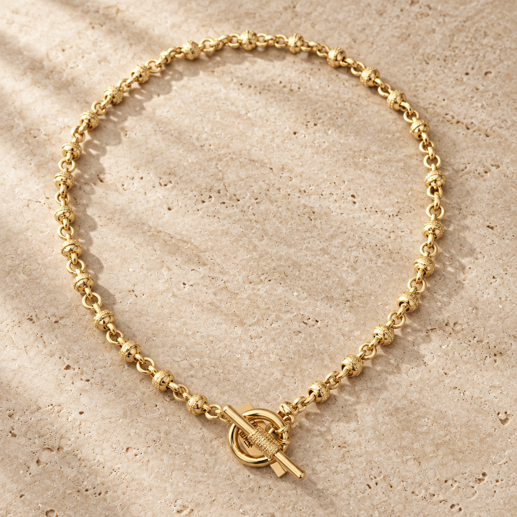GAS BIJOUX - COLLIER ATIK DORÉ