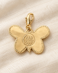 GAS BIJOUX - CHARM'S PAPILLON DORÉ ÉMAILLÉ