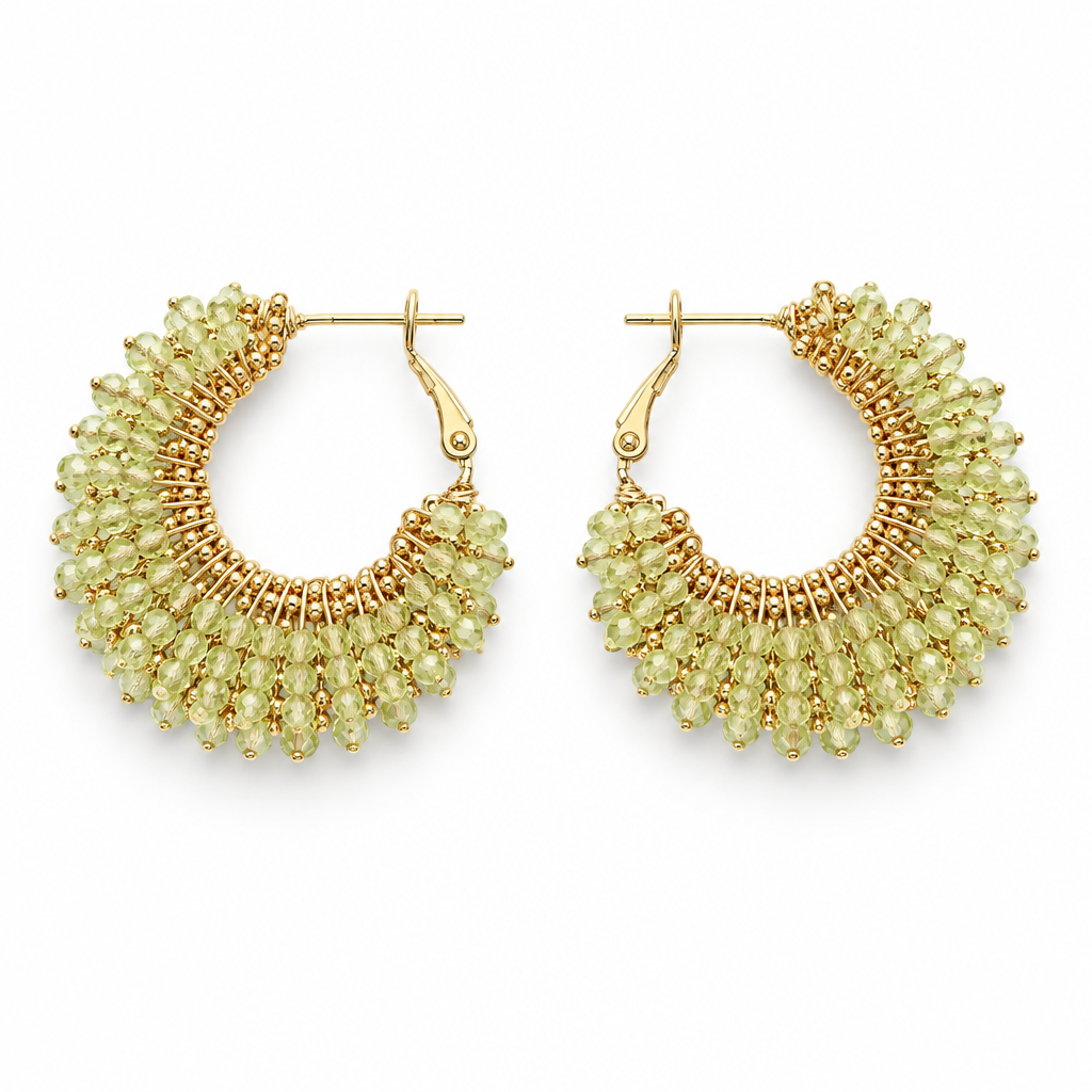 GAS BIJOUX - BOUCLES D'OREILLES CREOLES IZZIA PETIT MODELE DORÉES