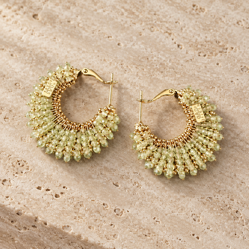GAS BIJOUX - BOUCLES D'OREILLES CREOLES IZZIA PETIT MODELE DORÉES