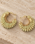 GAS BIJOUX - BOUCLES D'OREILLES CREOLES IZZIA PETIT MODELE DORÉES