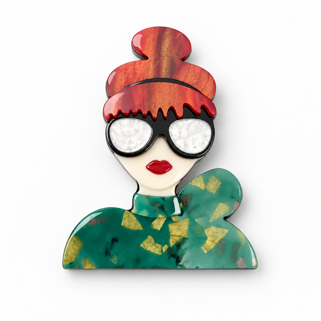 COLLECTION TOPAZE - BROCHES - 21 MODELES