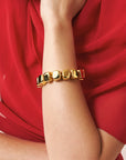 VANESSA BARONI - Bracelet Organic Shaped gold