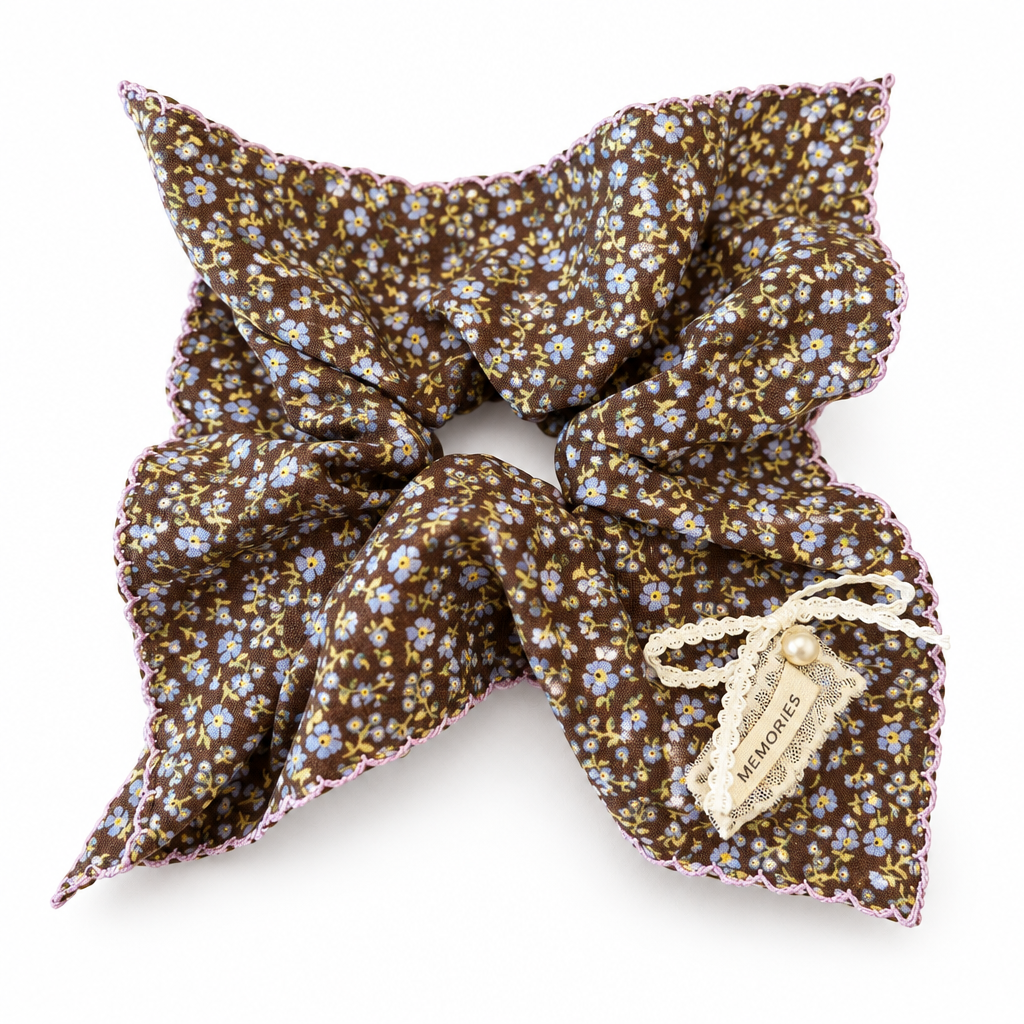 COLLECTION TOPAZE - SCRUNTCHIES - NEW MODELS - 9 MODELES