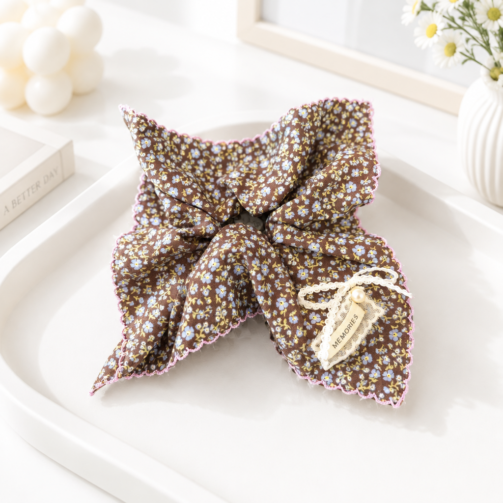 COLLECTION TOPAZE - SCRUNTCHIES - NEW MODELS - 9 MODELES