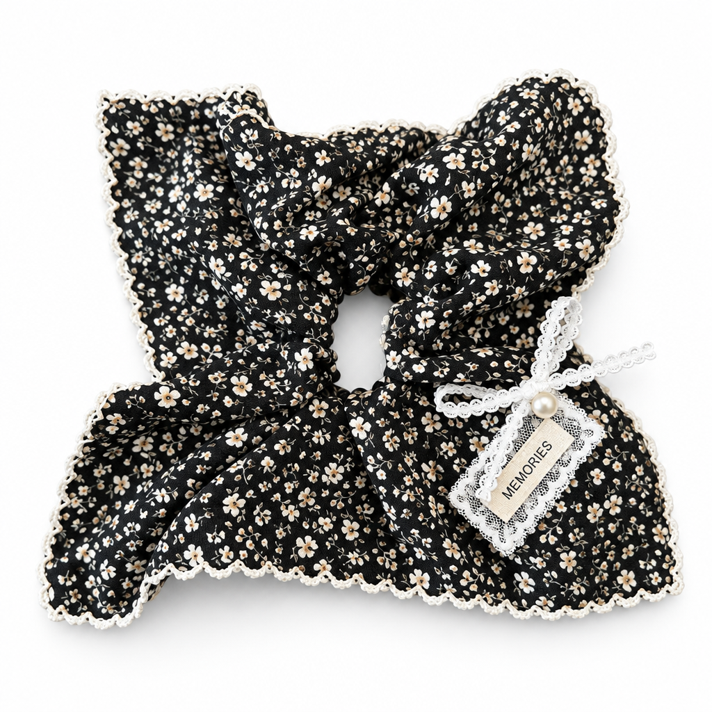 COLLECTION TOPAZE - SCRUNTCHIES - NEW MODELS - 9 MODELES