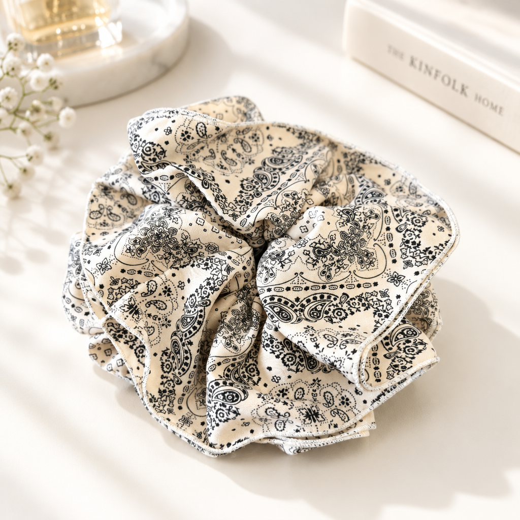 COLLECTION TOPAZE - SCRUNTCHIES - NEW MODELS - 9 MODELES