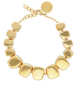 VANESSA BARONI - Collier Big Organic Shaped gold