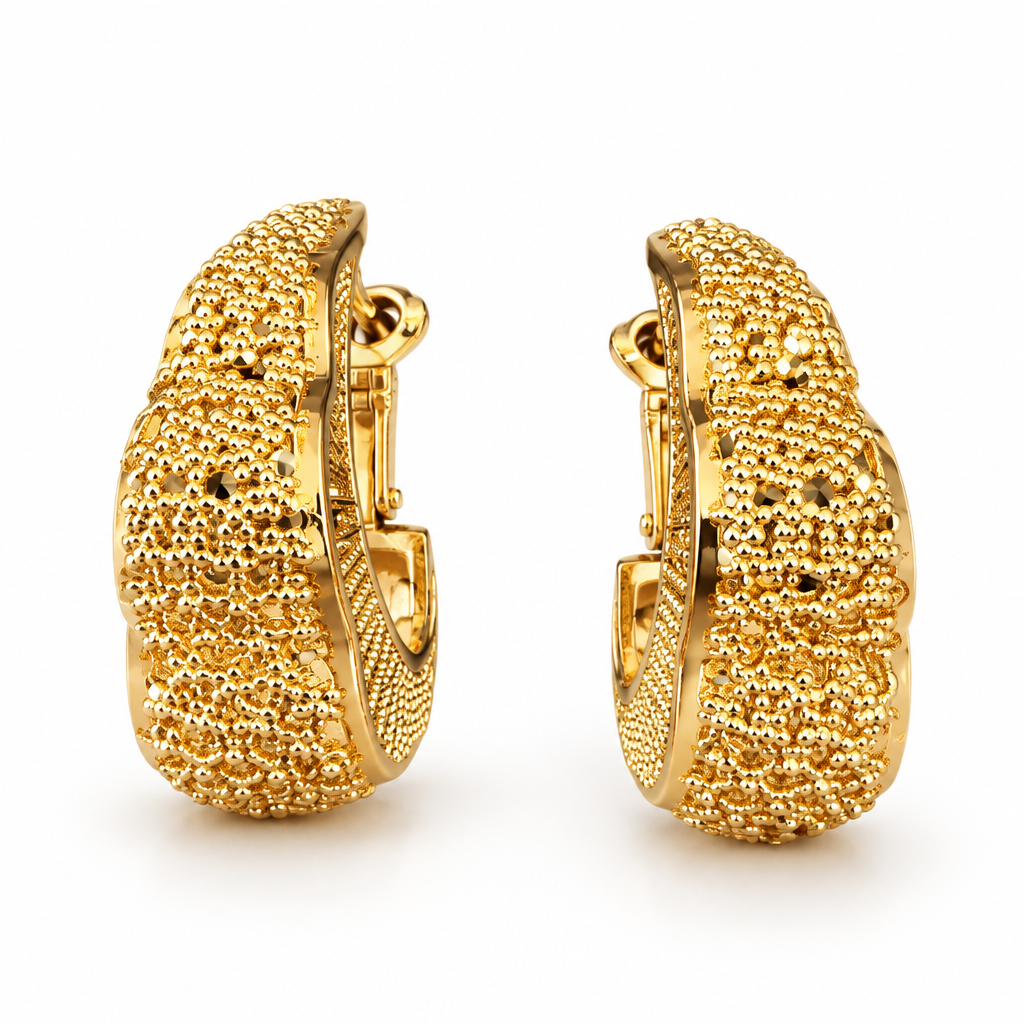JORGINA - BOUCLES D'OREILLES CREOLES