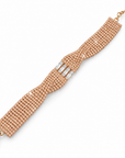 JORGINA - BRACELET DORÉ CRISTAUX BLANCS OU GOLD