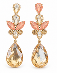 JORGINA - BOUCLES D'OREILLES CRISTAUX - 5 COULEURS