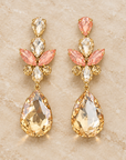 JORGINA - BOUCLES D'OREILLES CRISTAUX - 5 COULEURS