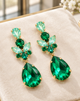 JORGINA - BOUCLES D'OREILLES CRISTAUX - 5 COULEURS