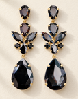JORGINA - BOUCLES D'OREILLES CRISTAUX - 5 COULEURS