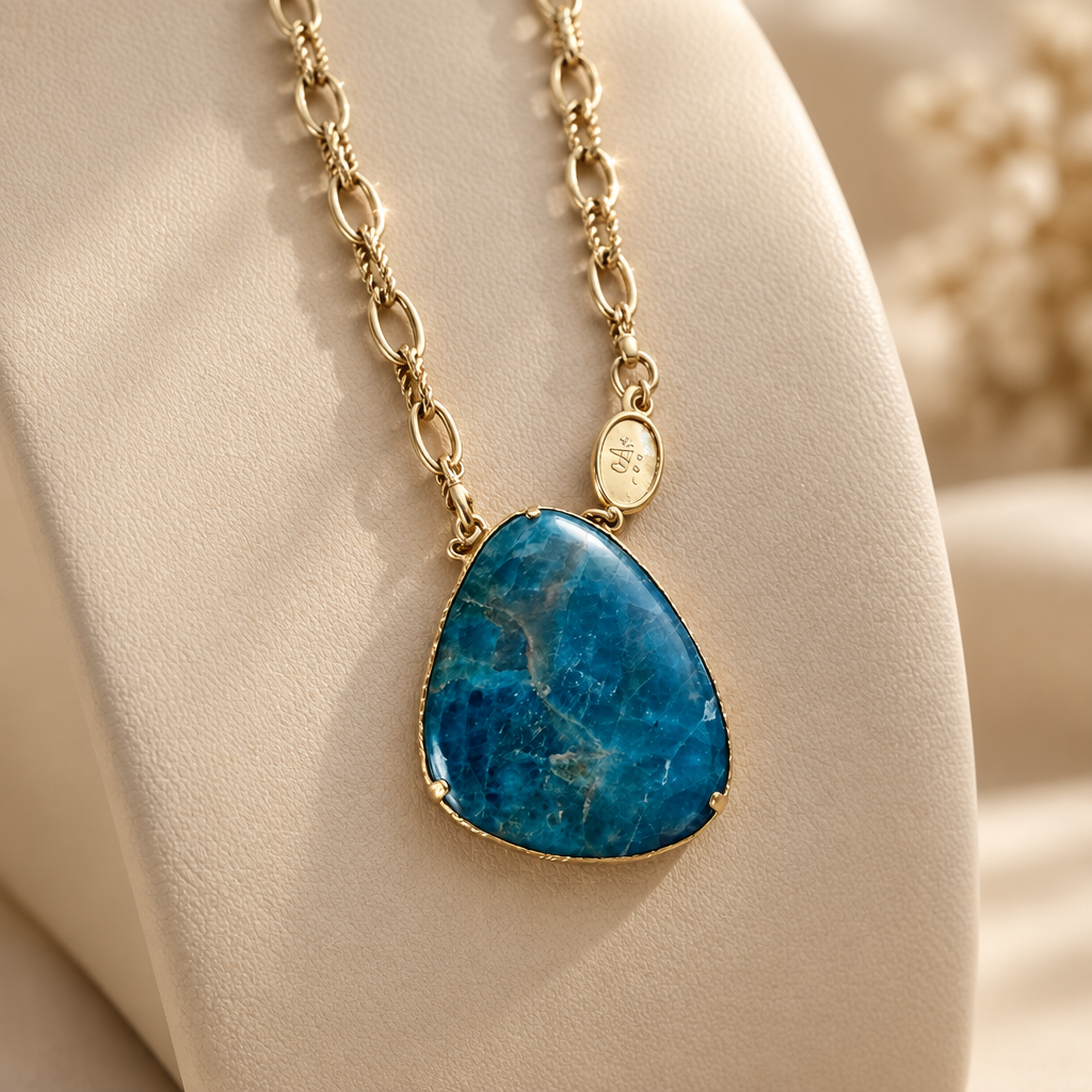GAS BIJOUX - COLLIER ROMANA - APATITE