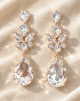 JORGINA - BOUCLES D'OREILLES CRISTAUX - 5 COULEURS