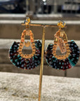 GAS BIJOUX - Boucles d'oreilles FORTALEZA dorées à l'or fin