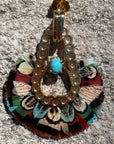 GAS BIJOUX - Boucles d'oreilles FORTALEZA dorées à l'or fin